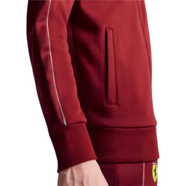 PUMA Jackets Coats Men's Burgundy-4
