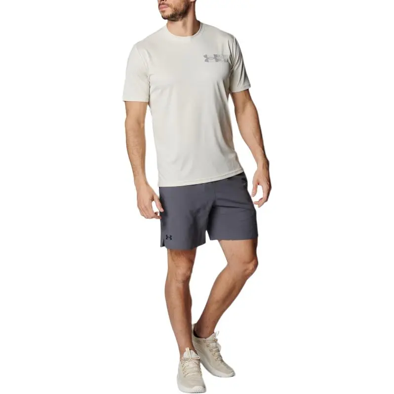 Under Armour Athletics SS25 T Shirt Men's Stone-2