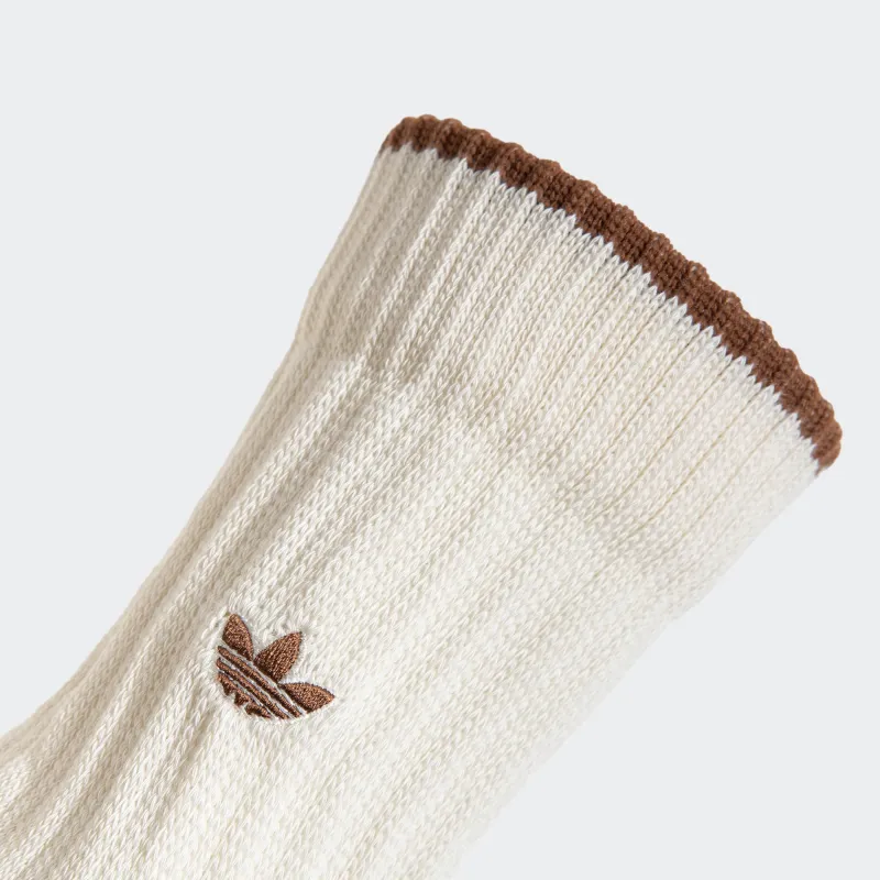 Adidas Originals Mid Calf Socks Unisex 1 Pack Wonder White-1