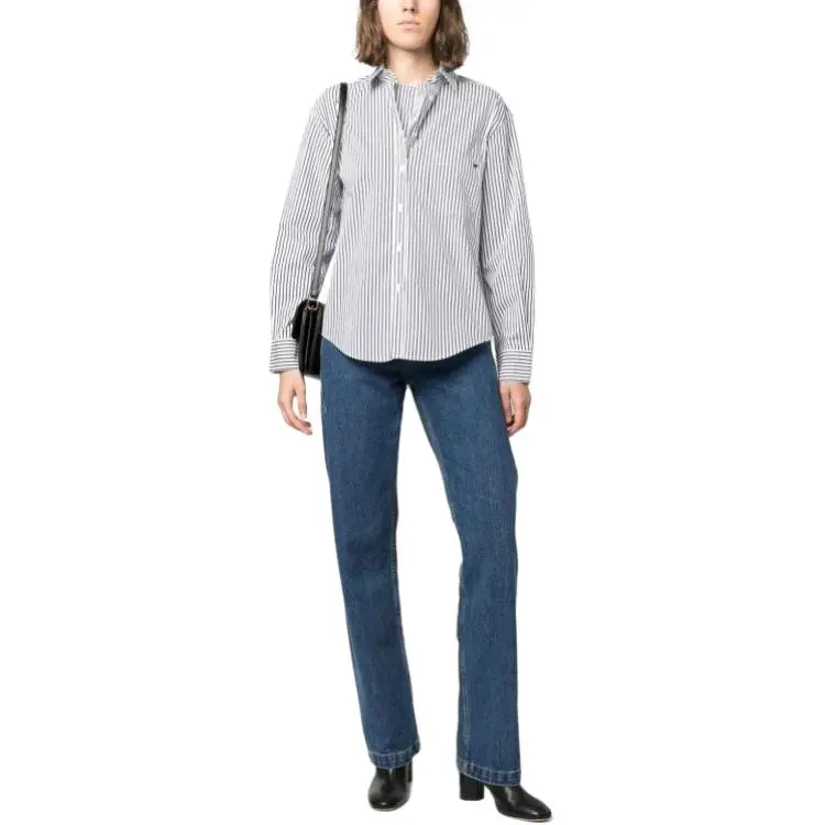 EMPORIO ARMANI Shirts Women's Black/White-1