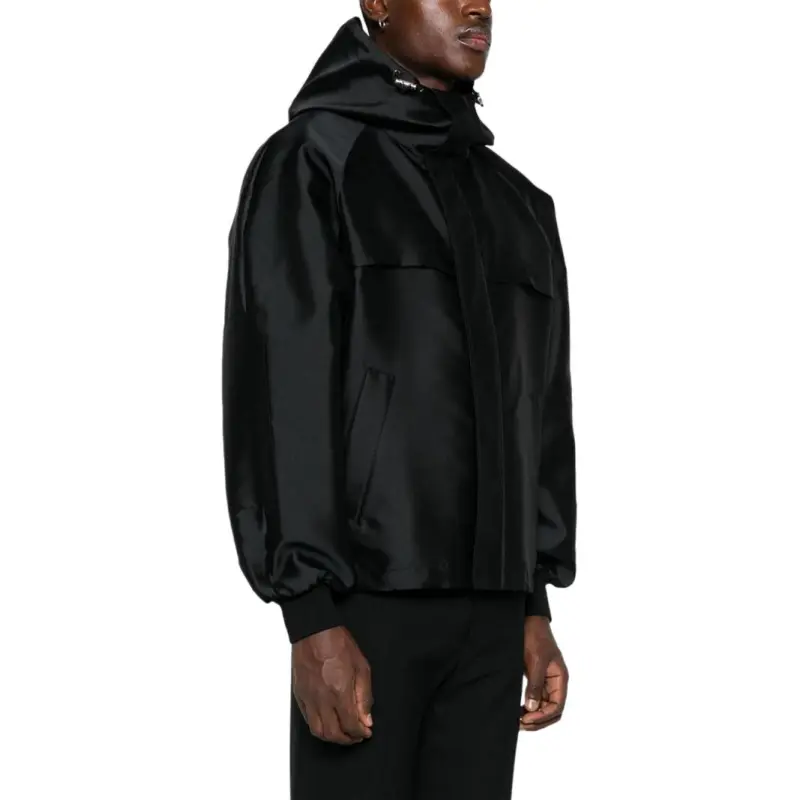 Alexander McQueen Logo Embroidered Jacket-4