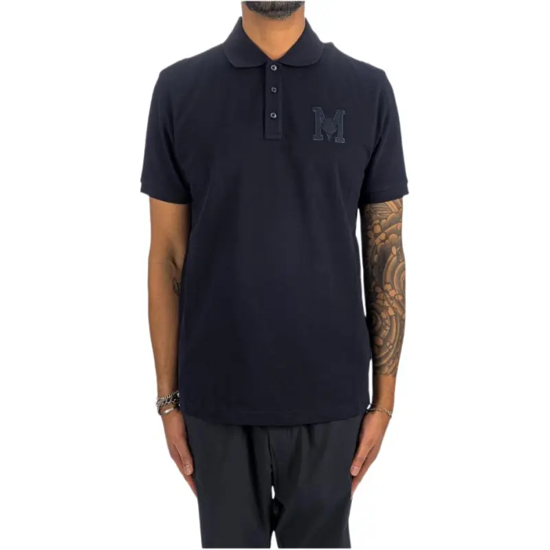 Moncler Monogram Embroidered Polo Shirt-3