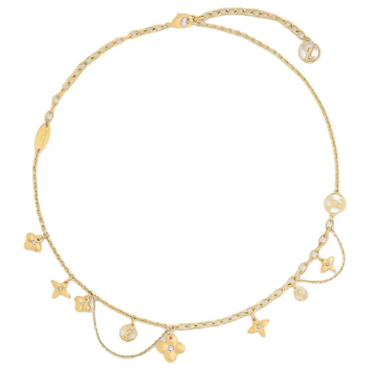 LOUIS VUITTON Blooming Supple Necklace-3
