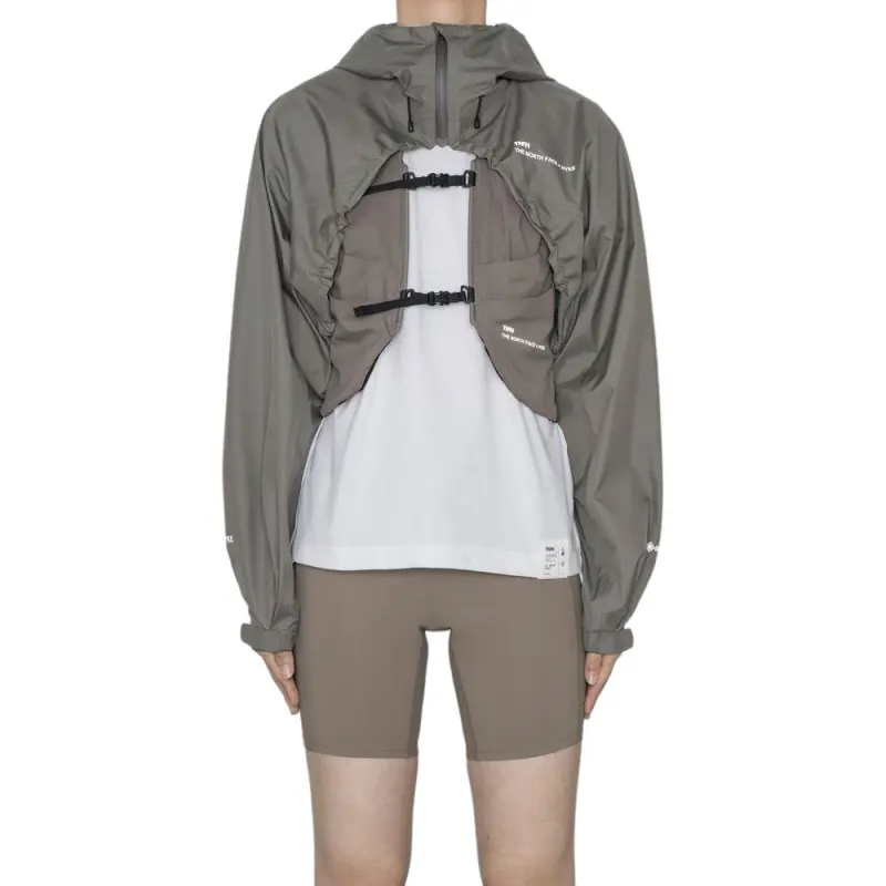 THE NORTH FACE x HYKE SUMMIT GTX Trail Bolero Jackets & Coats Women's Falcon Gray-1