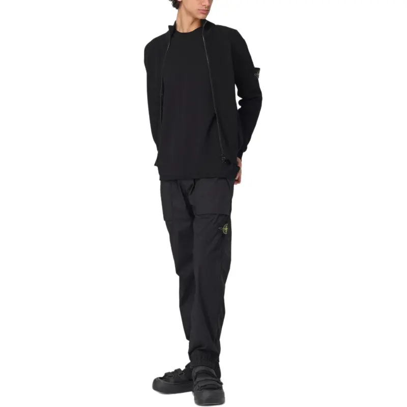 STONE ISLAND Logo Patch Crewneck Jumper-2
