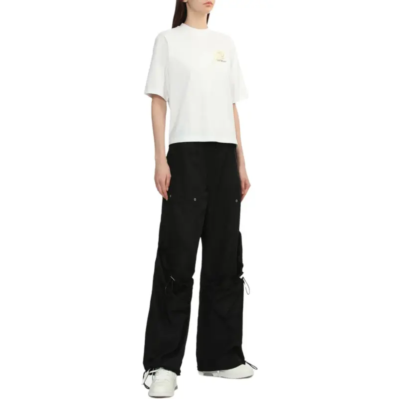 OFF WHITE Roses Arrows print T shirt-2