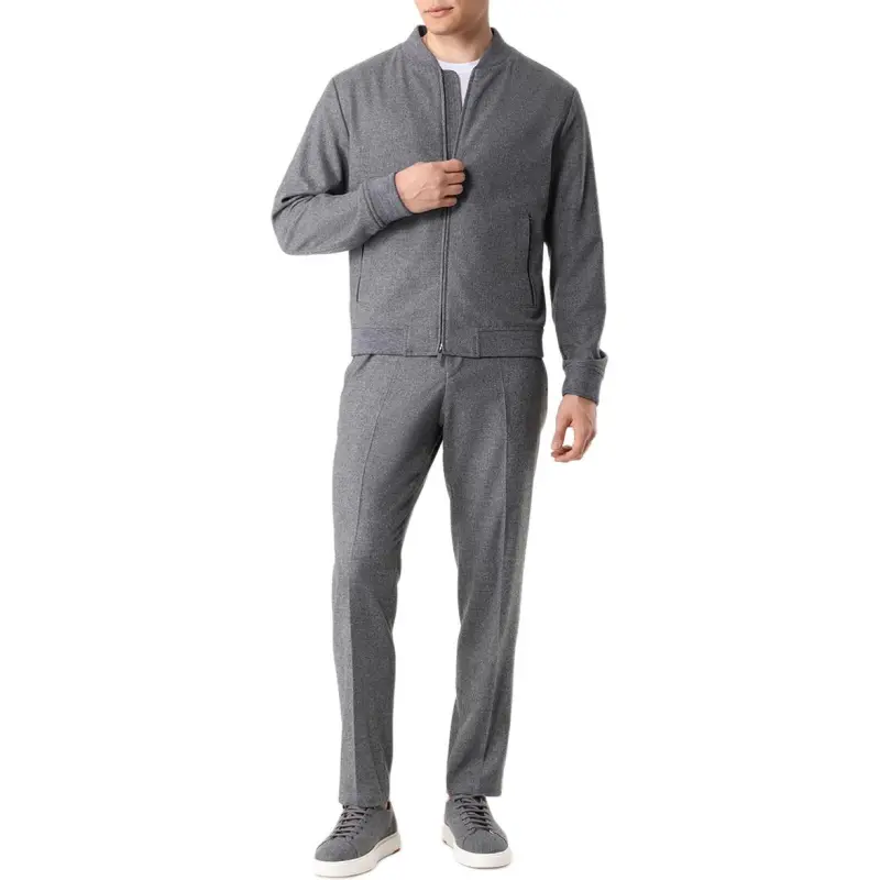 HUGO BOSS Two Way Zipper Slim Fit Jacket-3