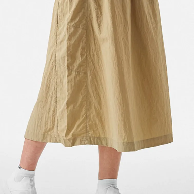 THE NORTH FACE Casual Long Skirt Women's Khaki-4