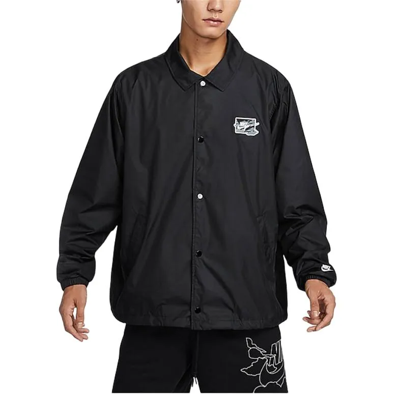 Nike FW24 Jackets Coats Men's Black-2