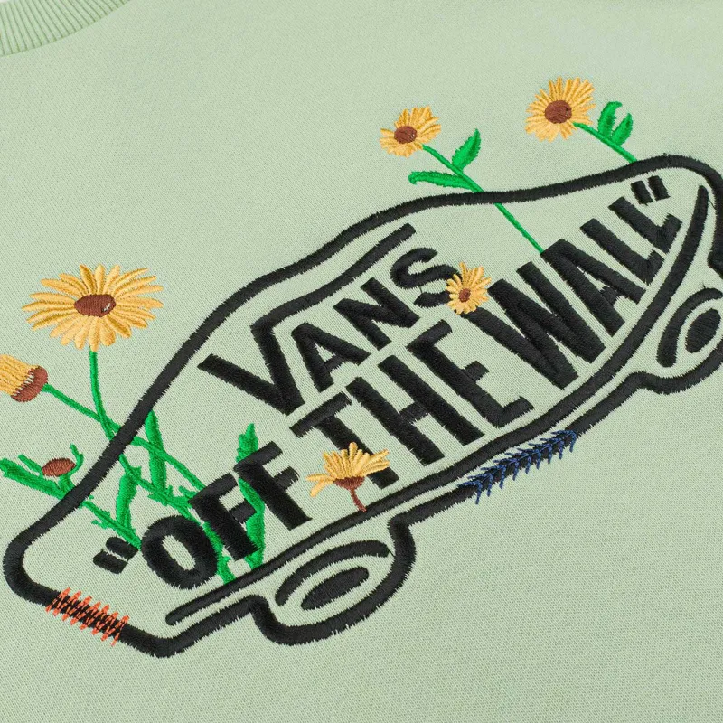 Vans Sweatshirts Women's Green-4