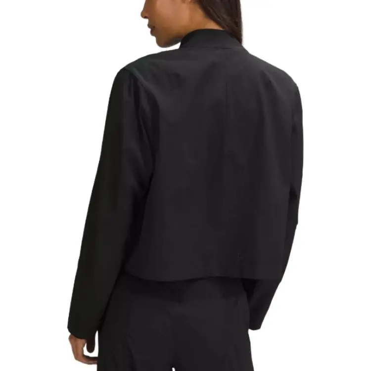 Lululemon WovenAir™ WovenAir™ Fabric Snap-Front Jacket Jackets Coats Women's Palm Color-2