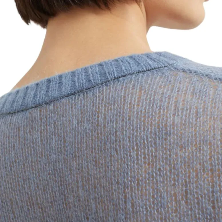 Brunello Cucinelli Long Sleeved Crewneck Jumper-4
