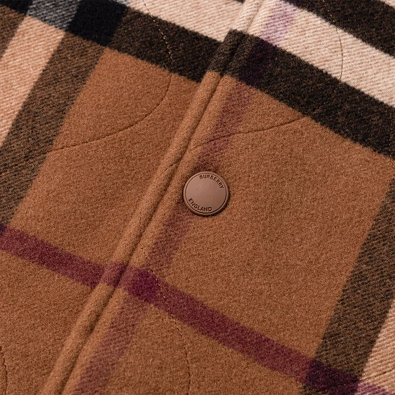 Burberry Jacket Wool Blend Pilot Jacket Men's Archive Beige 80713781-6