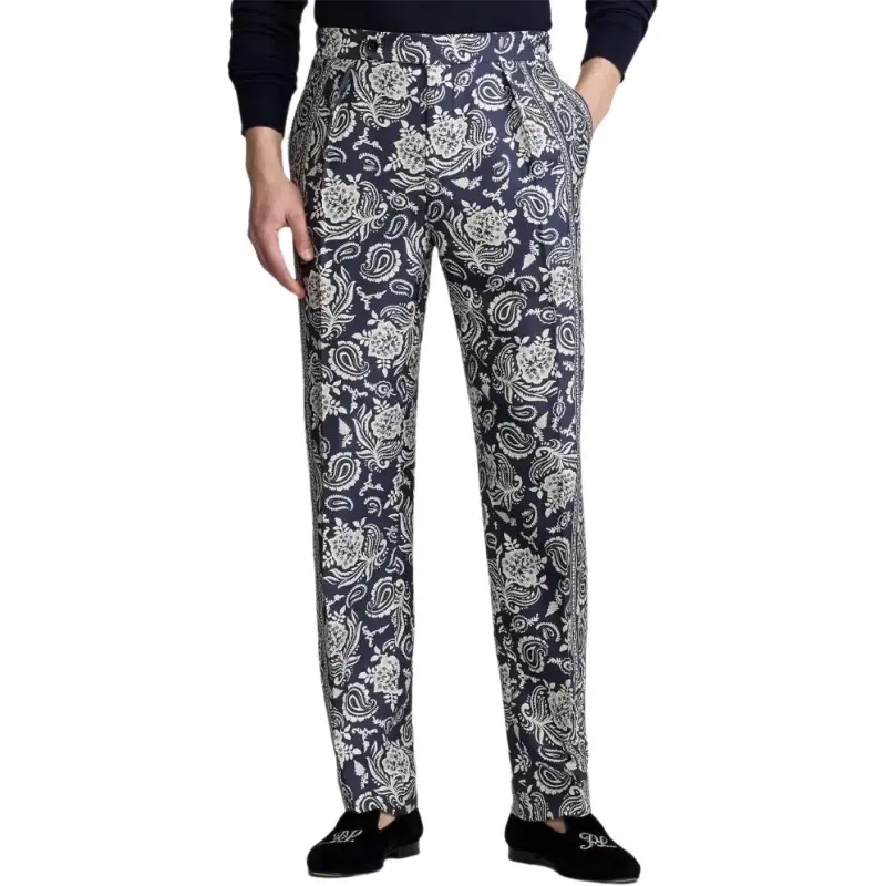 Ralph Lauren Purple Label Paisley print Trousers-2