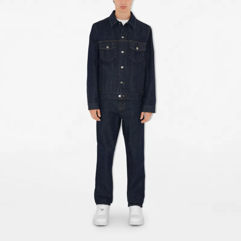 Burberry Logo appliqué Denim Jacket-1