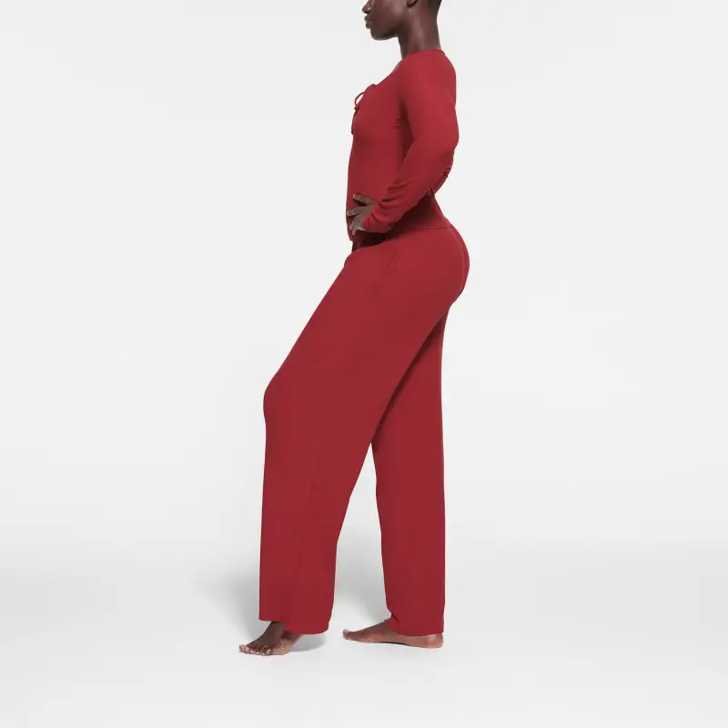 SKIMS T Shirt Women's BRICK/Brick-3