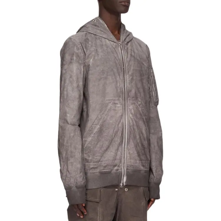Rick Owens DRKSHDW Bomber Imbottito Gimp Flight Jacket-2