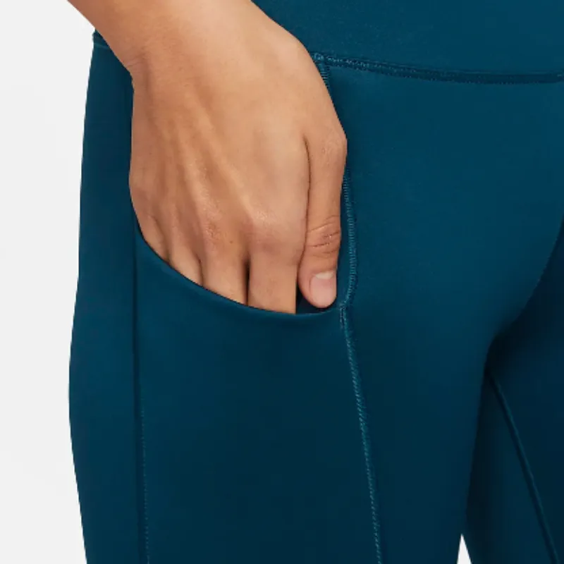 Nike Nike Go SS23 Athletic Trousers Women's Embroidered Straw Blue-5