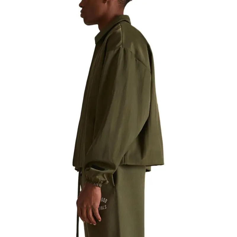 Fear Of God Essentials Textured Nylon Trucker Jacket-3