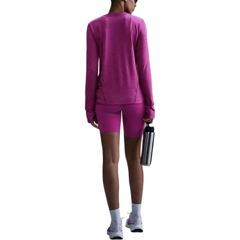 Nike Dri-FIT Swift Element UV T-Shirt Women's Warm Purple Red/Pink Plum/Mixed Color-2