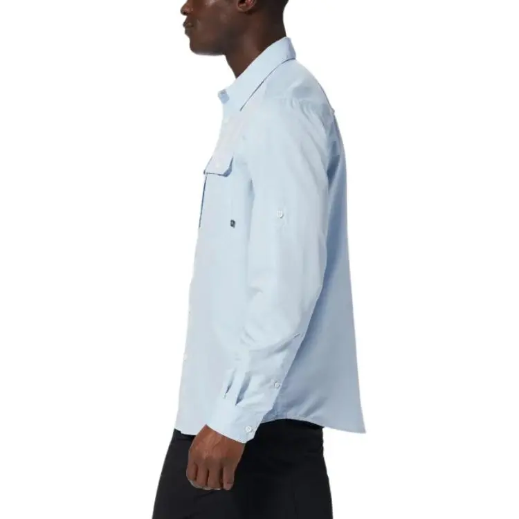 MOUNTAIN HARDWEAR Shirt Men's Light Blue-3