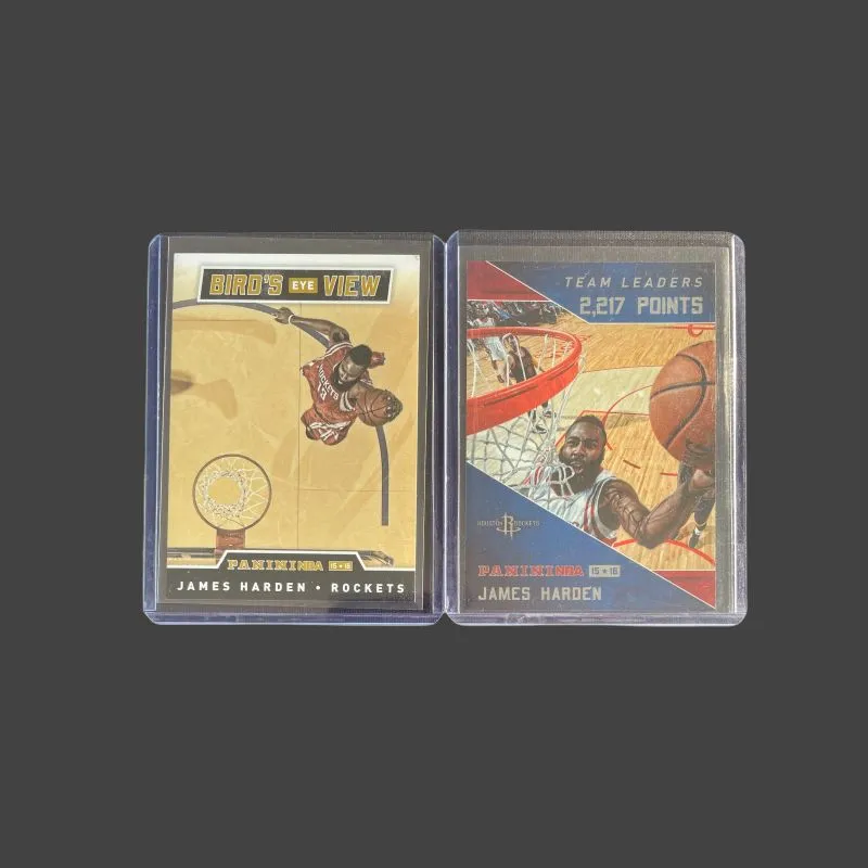 PANINI 2015 Rocket James Harden Slam Dunk Special Card 2 Pieces Basketball Star Card Product Access Sports Cards 2 Pcs-4