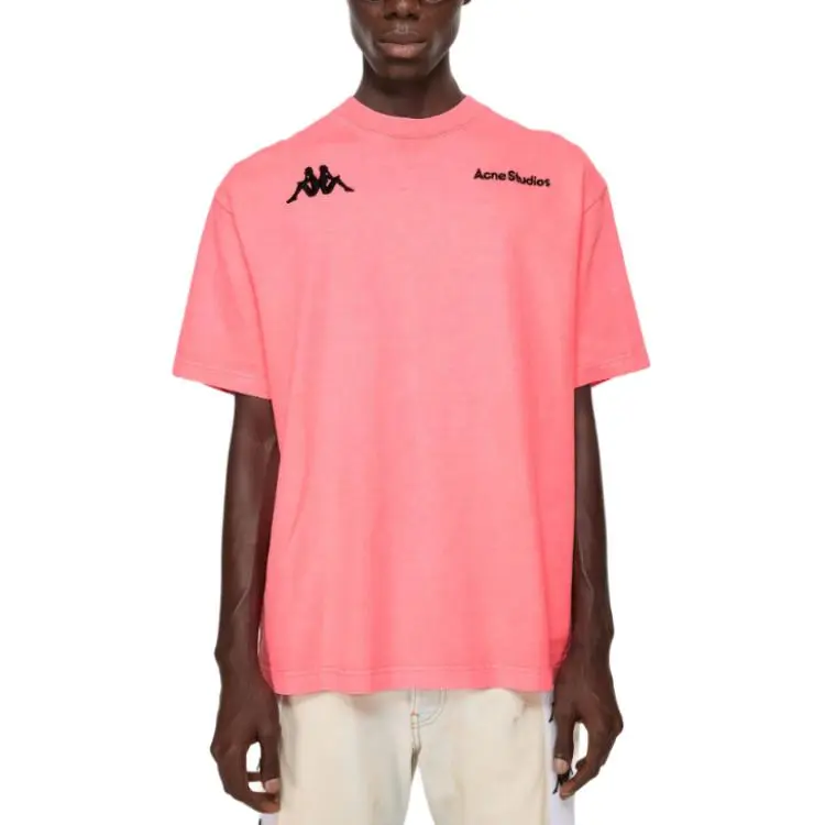 Acne Studios X Kappa Short Sleeve Logo T shirt-2
