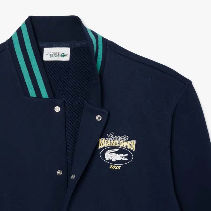 LACOSTE Baseball Jacket Men's Marine Blue-4