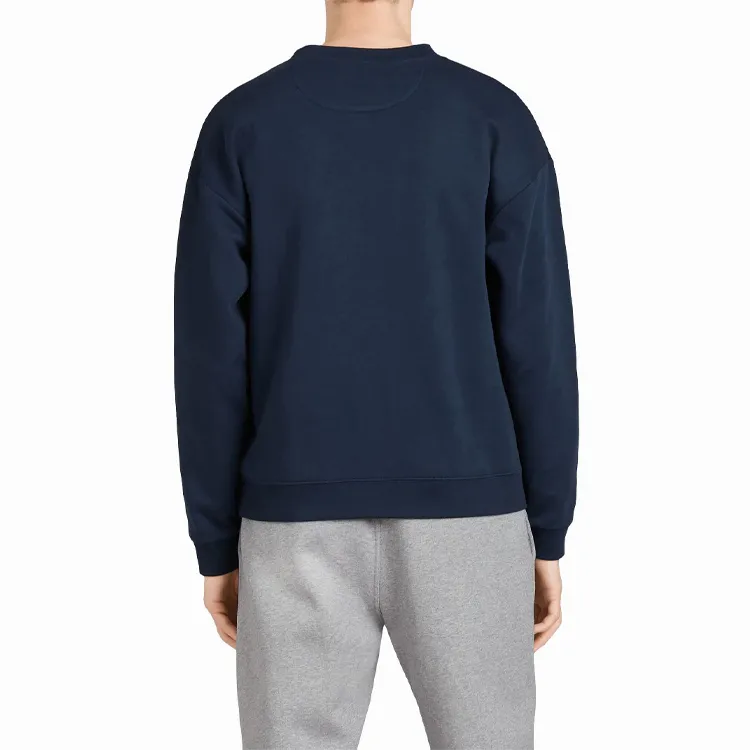 Burberry Sweatshirts Men Navy-2