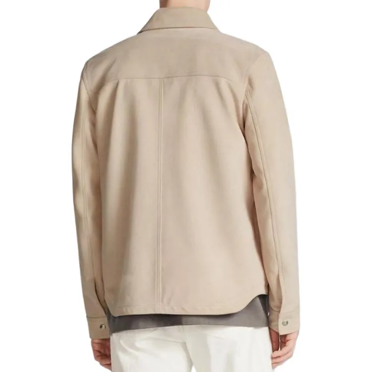 DIOR FW23 Leather Jacket Men's Camel-3