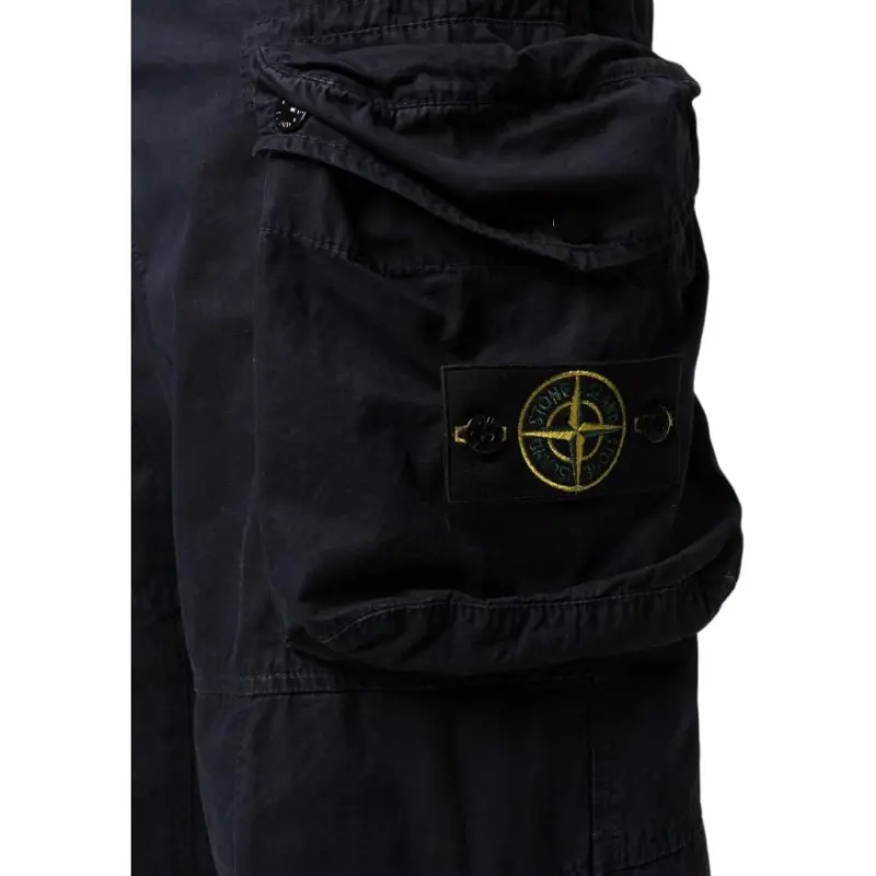 STONE ISLAND Casual Pants Men's Black-4