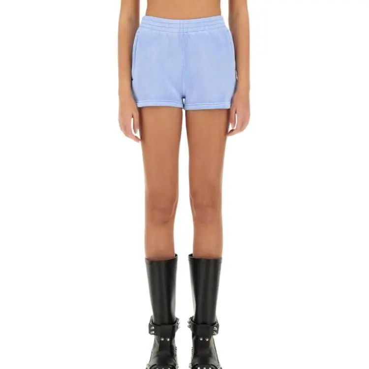 Alexander Wang Logo Embossed Track Shorts-3
