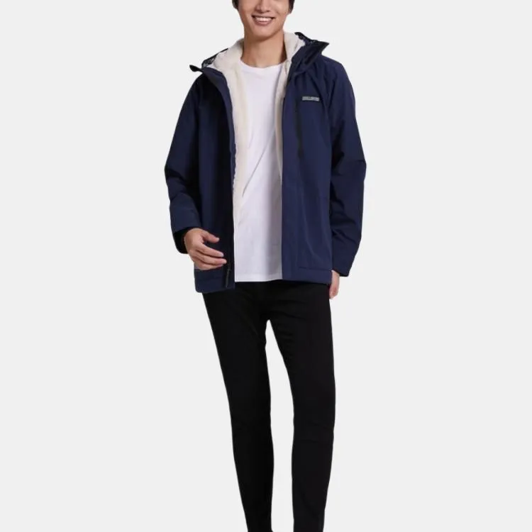 Hollister Jackets Coats Men's Marine Blue-3
