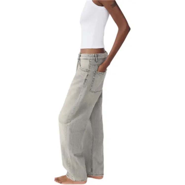 ZARA Jeans Women's Gray-2