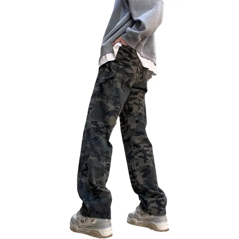KVIV Jeans Men Army Green -1