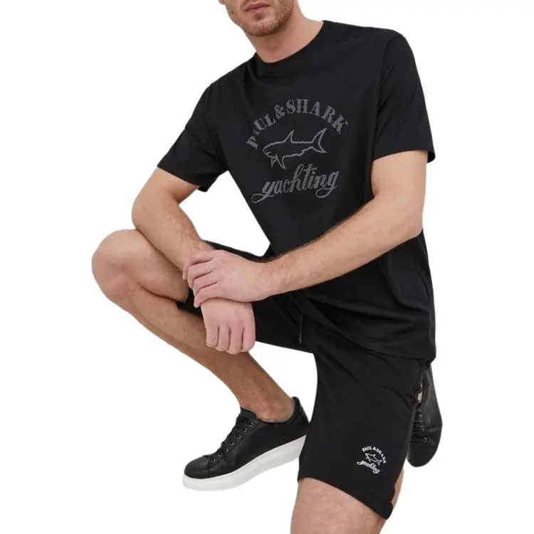 Paul & Shark Yachting T Shirt Men's Black-1