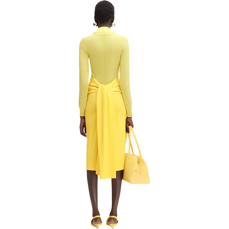 Jacquemus The Tricot Knit Polo Shirt-1