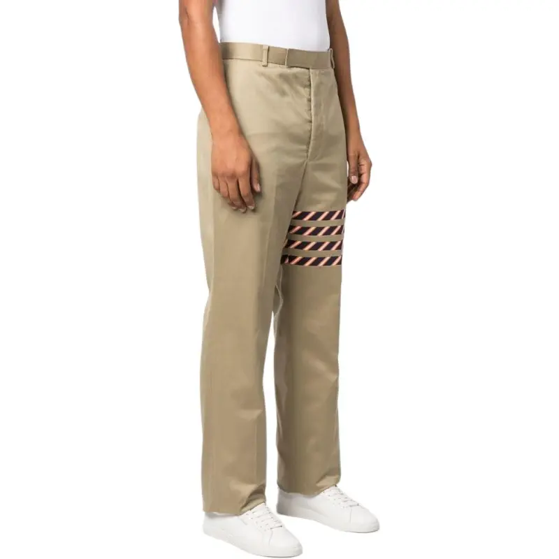 THOM BROWNE Seamed 4 Bar Unconstructed Chino Trouser-3