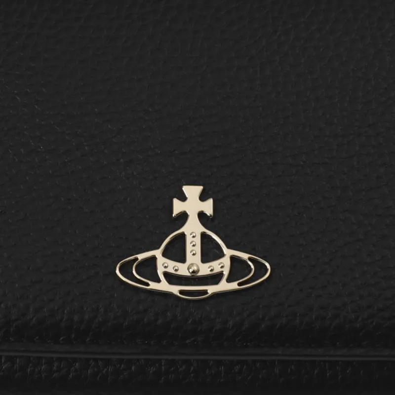 Vivienne Westwood Polyurethane Crossbody Bag Women's Black-6