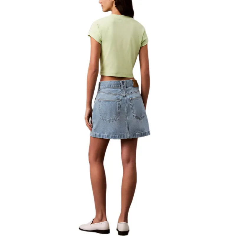 CALVIN KLEIN T Shirt Women's Light Green-3