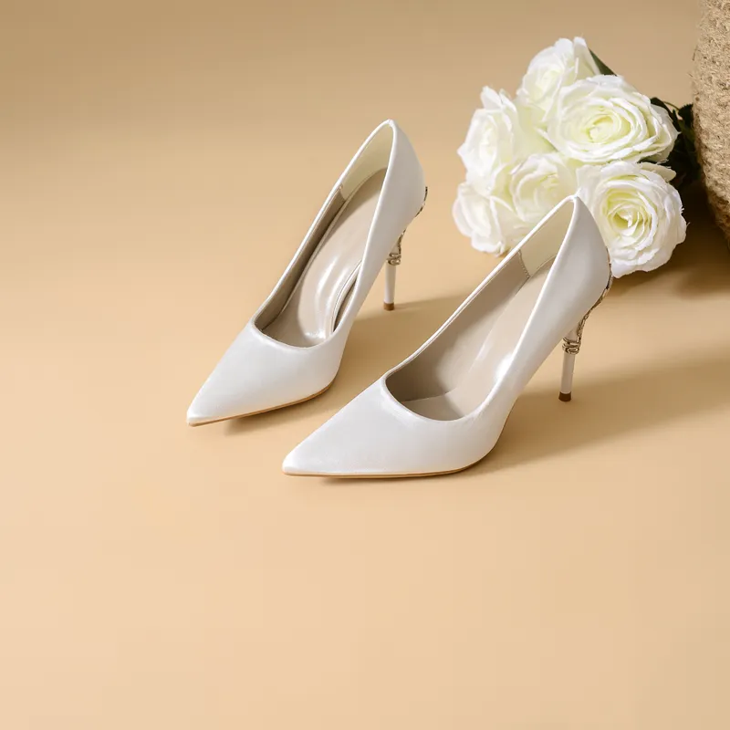 YAFEI XUANYU Slim Heel High Heels 10cm Women's-9