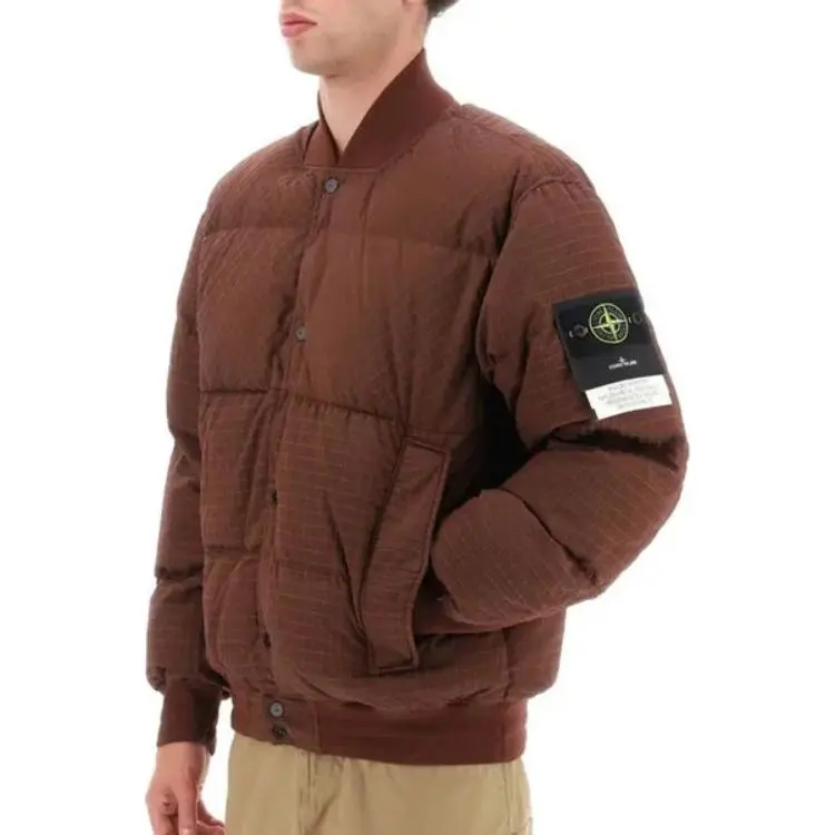 STONE ISLAND Compass motif Puffer Jacket-2