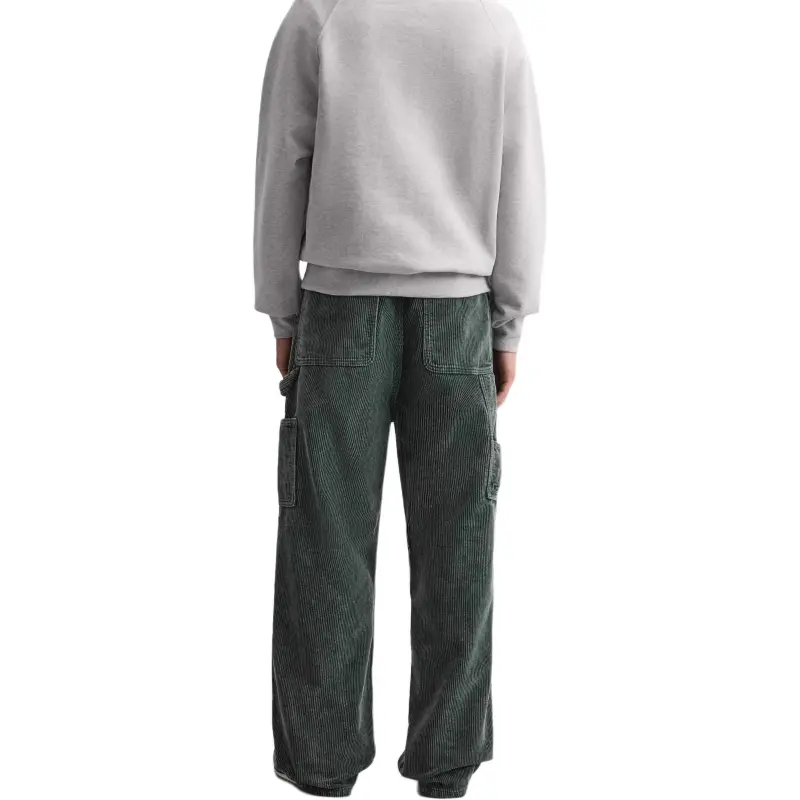 ZARA Casual Pants Men's Dark Green-3
