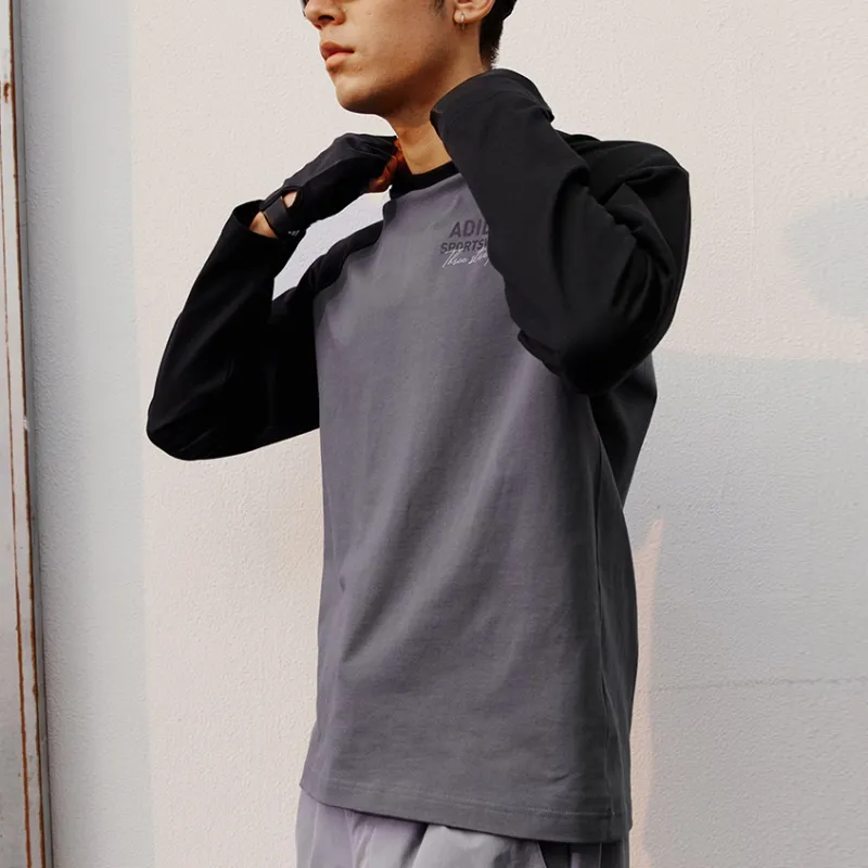 Adidas T Shirt Unisex Dark Gray/Black-2