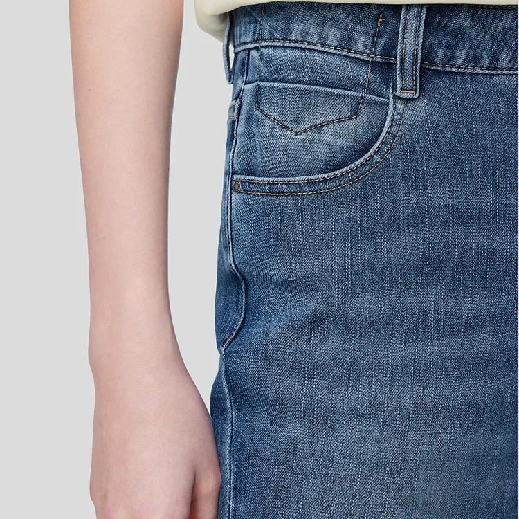 Skechers SS24 Jeans Women's Ashili Blue-2