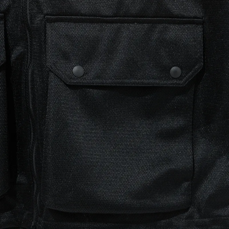 New Era SS25 Jacket Korean Style Unisex Black-3