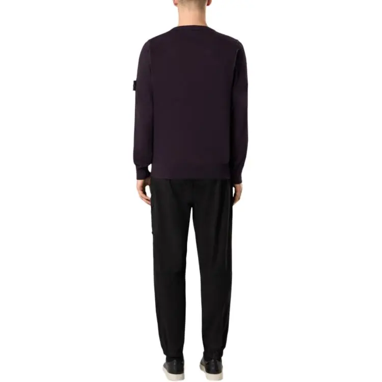 STONE ISLAND Sweater Men's Burgundy-3