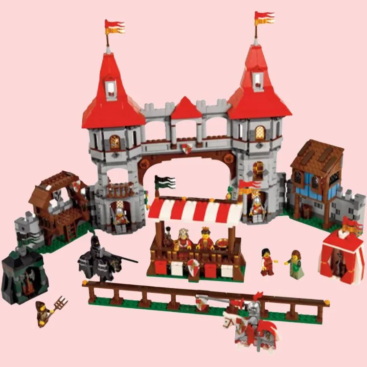 LEGO Castle Collection Warrior Arena Building Blocks 1001 2000pcs 10223-3