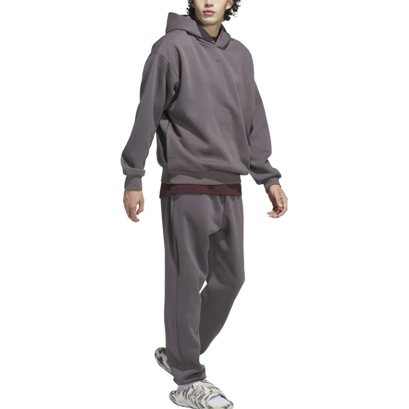 Adidas SS25 ADI BB FL Casual Pants Unisex Gray-4