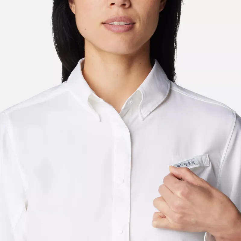 Columbia PFG Tamiami PFG Tamiami™ II Shirt Women's White-4